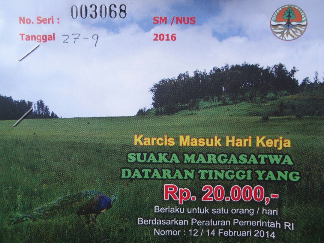 Retribusi Gunung Argopuro